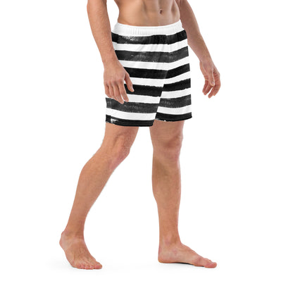 Men's Zebra swim trunks