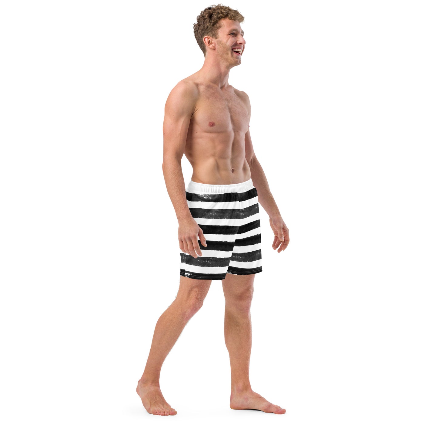 Men's Zebra swim trunks