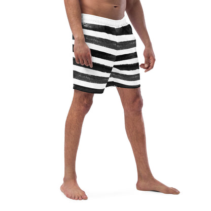 Men's Zebra swim trunks