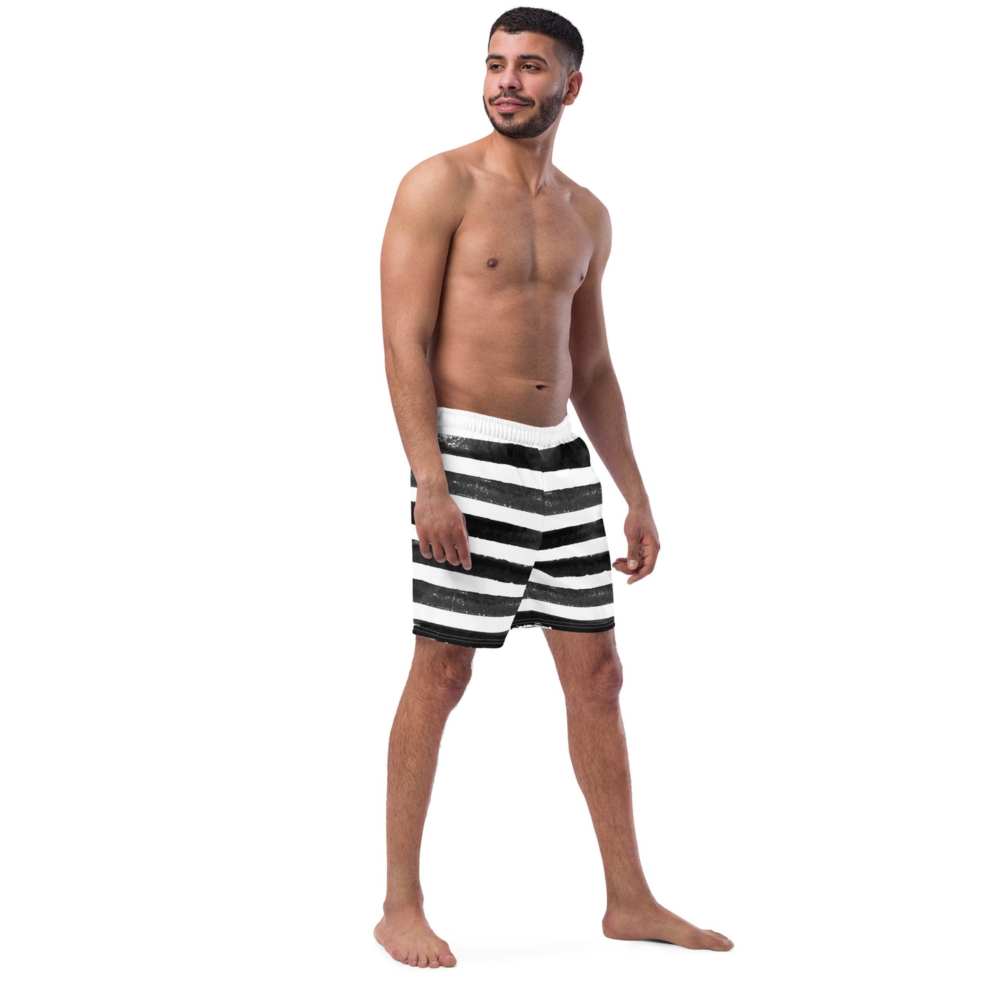 Men's Zebra swim trunks