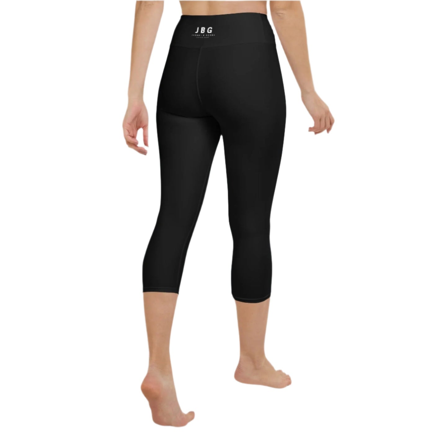 Classic Black Yoga Capri Leggings