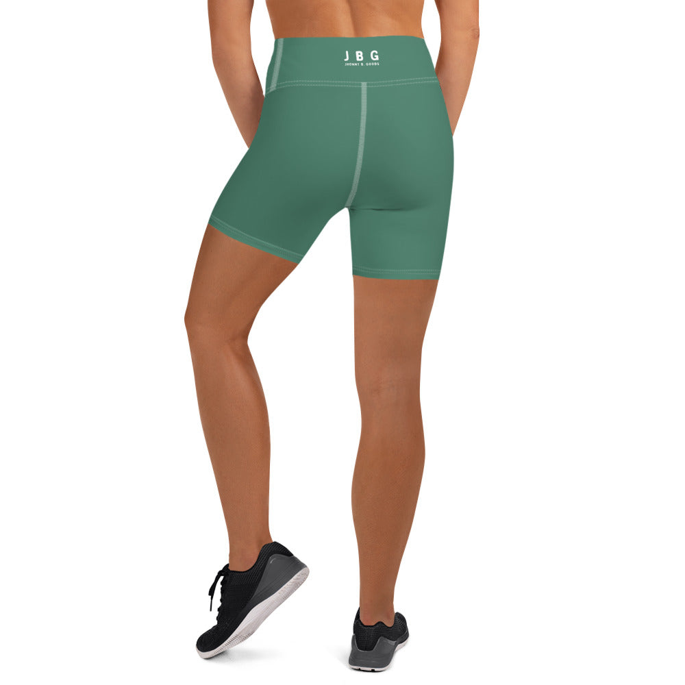 Monte Carlo Green Tennis Club Yoga Shorts