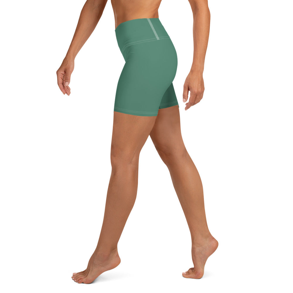 Monte Carlo Green Tennis Club Yoga Shorts