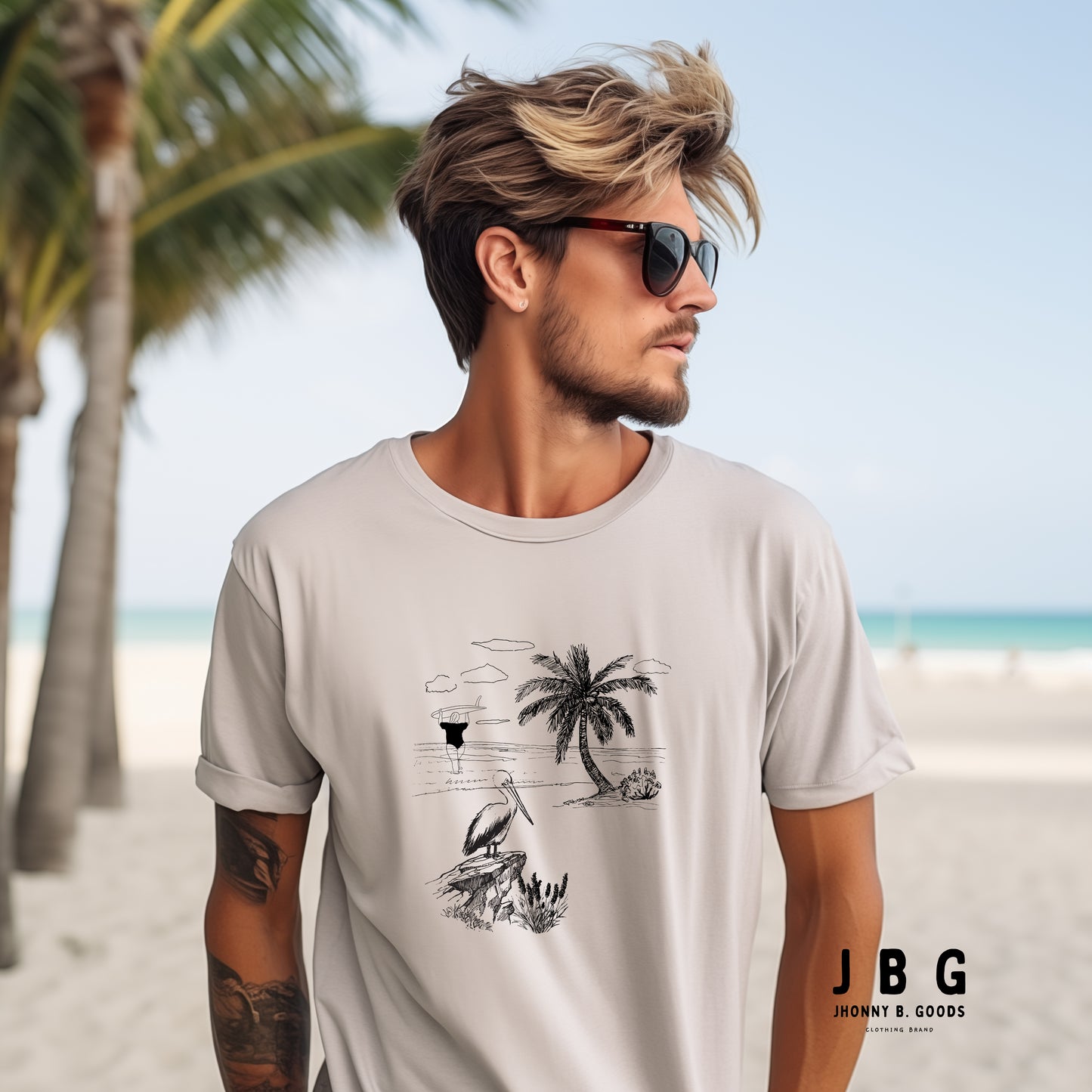 Beach surf Vibe  classic tee