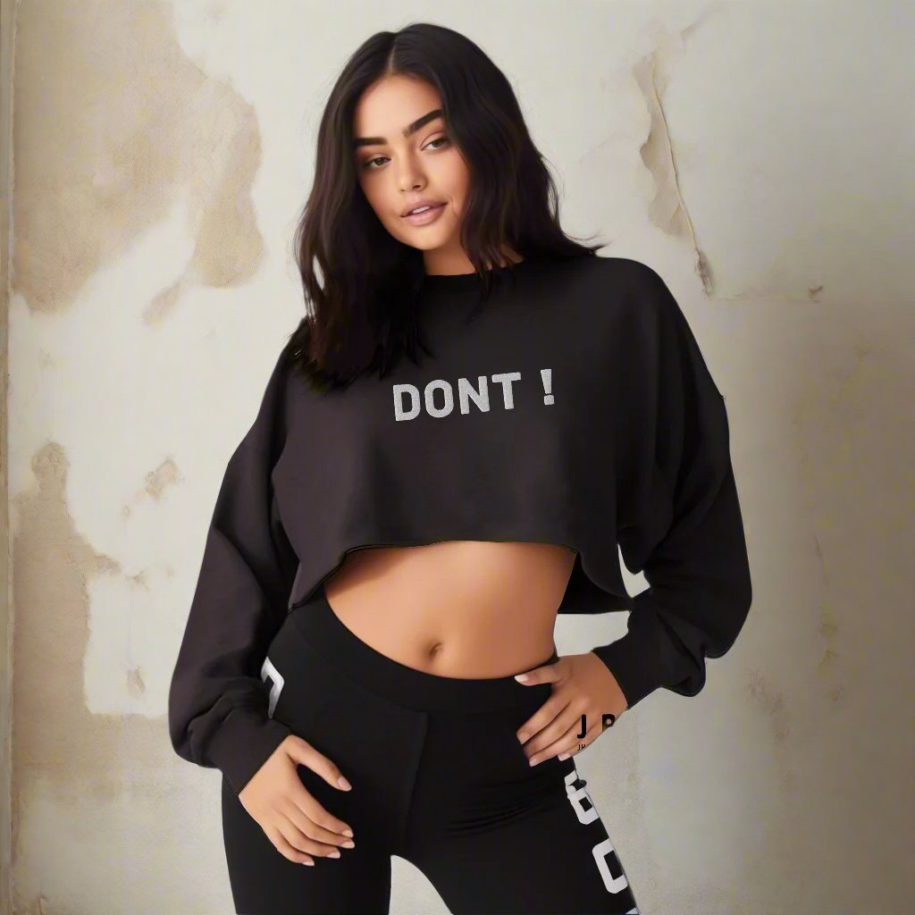 Dont Crop Hoodie