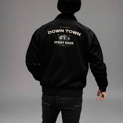 Down Town Racing Premium recycled bomber jacket