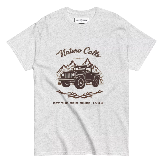 Nature calls Men's classic tee