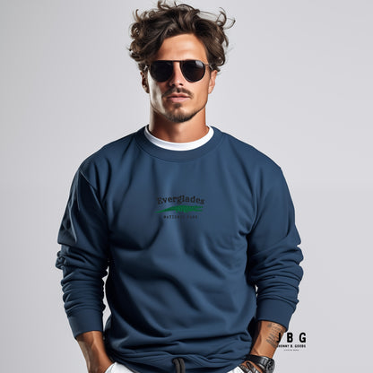 Everglades National Park Embroidered men Sweatshirt