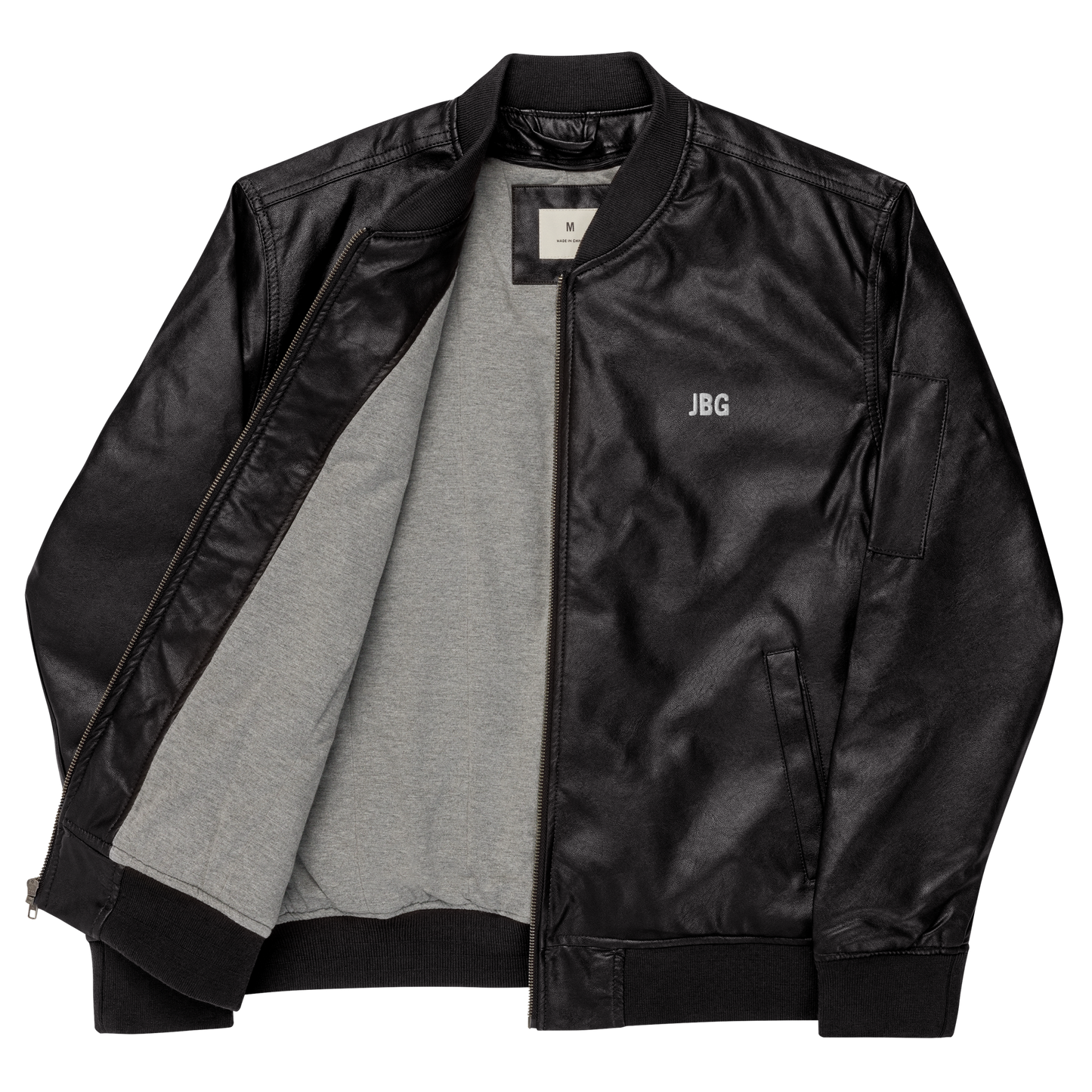 Outlaw Leather Bomber Jacket