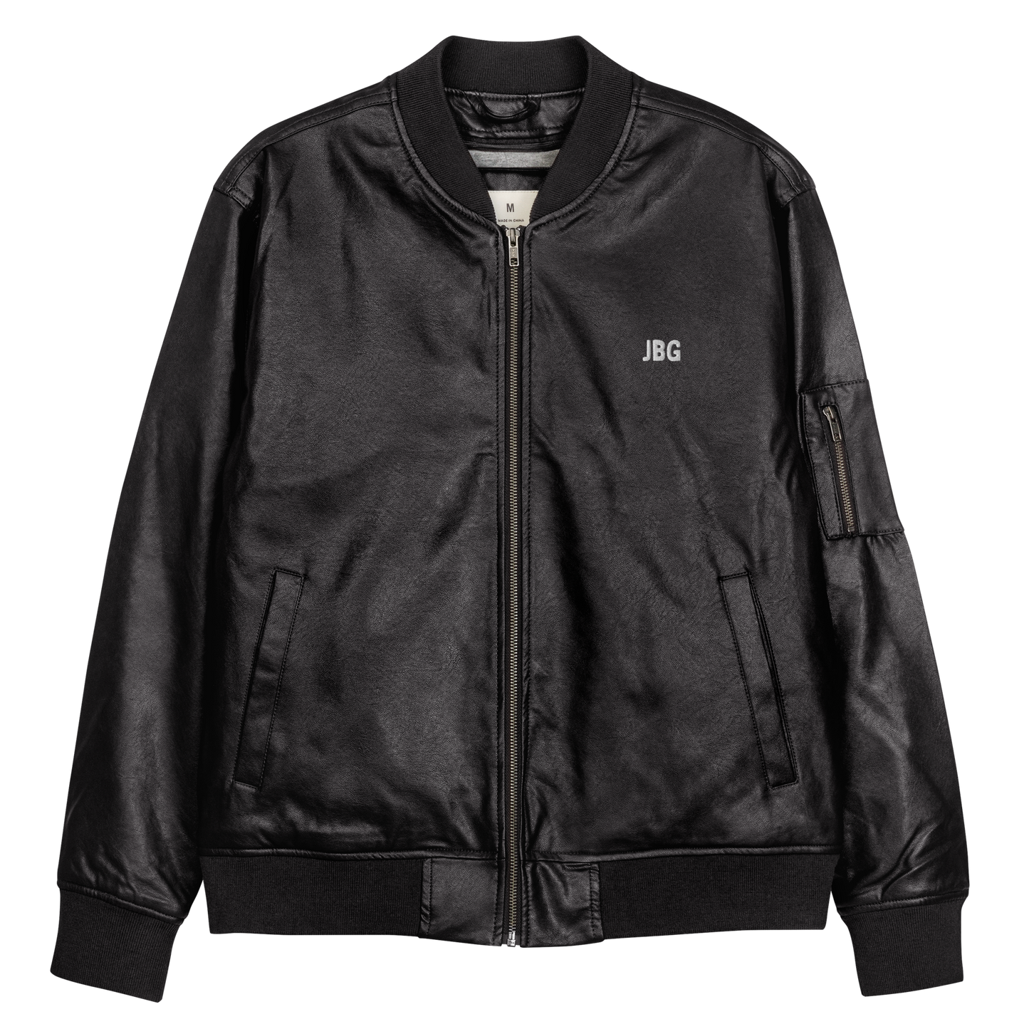 Outlaw Leather Bomber Jacket