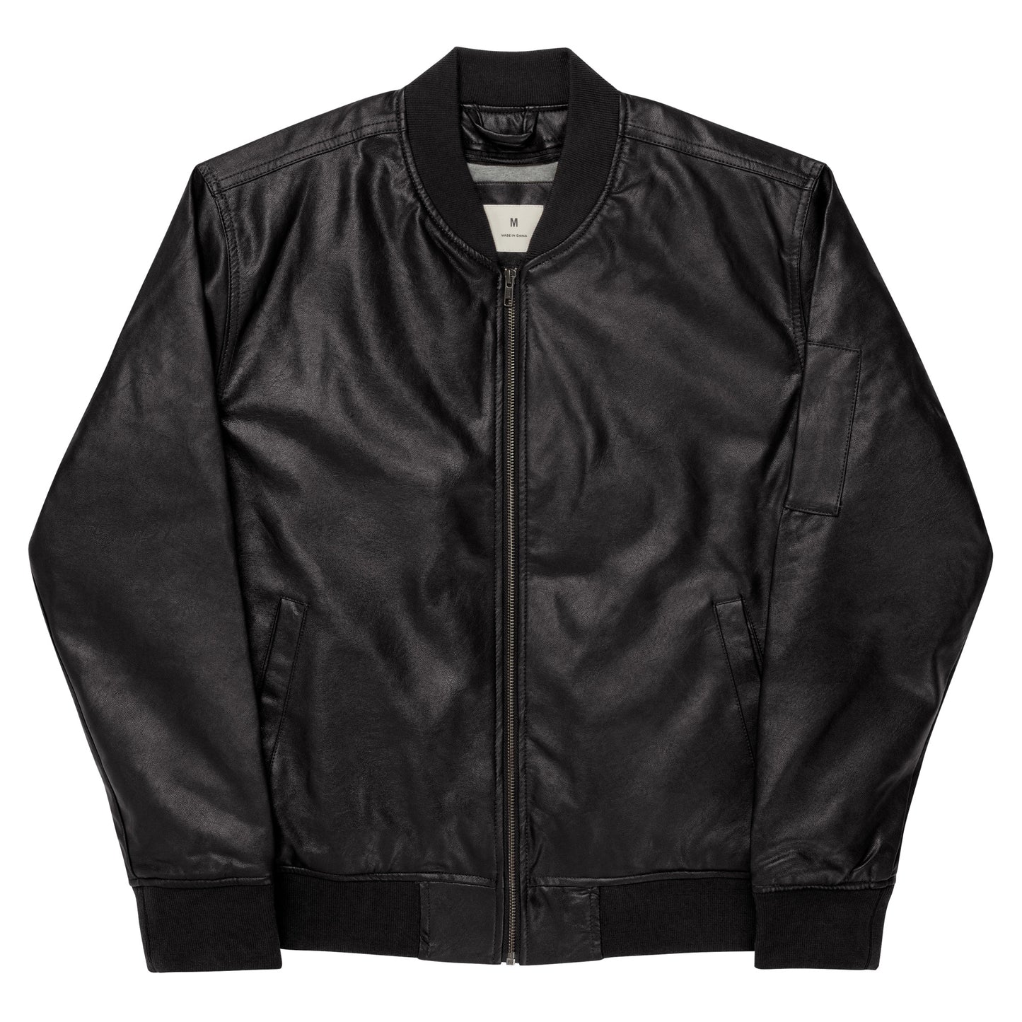 Raising Legends Leather Bomber Jacket