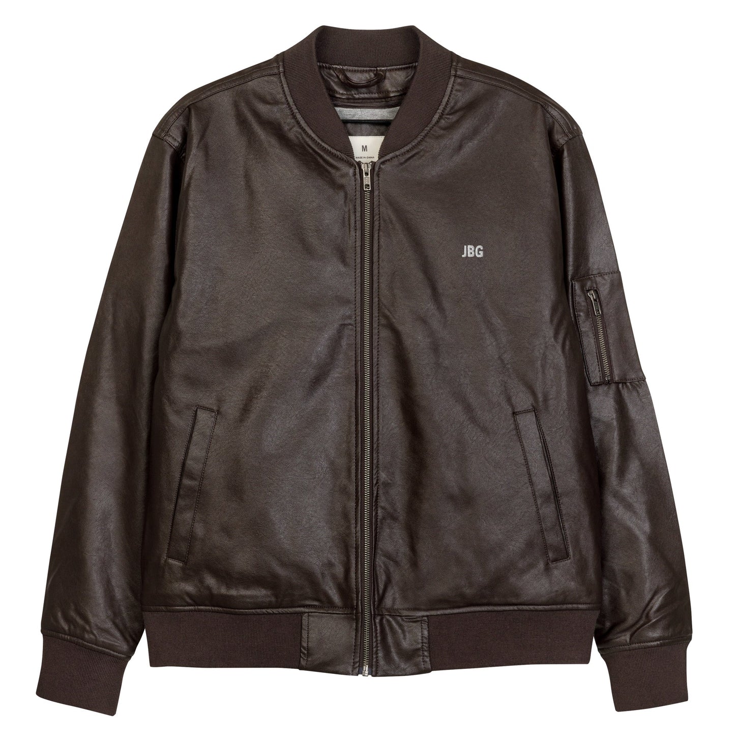 Maybe Next Time womens Leather Bomber Jacket