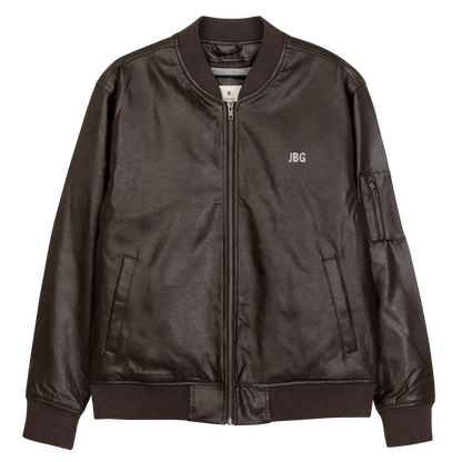 Outlaw Leather Bomber Jacket