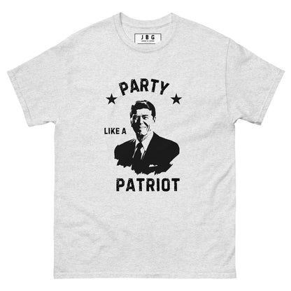 Party Like A Patriot Men's classic tee