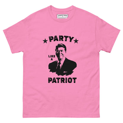 Party like A Patriot Men's classic tee