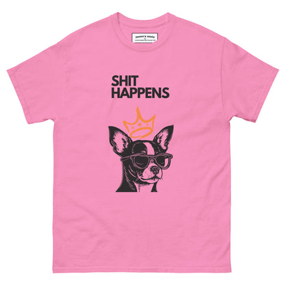 Shit Happens dogs Men's classic tee