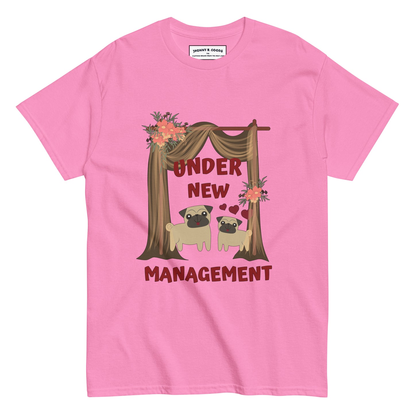 Under New Management Dog Men's classic tee