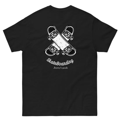 Skateboarding Crossed Skateboards Men's classic tee