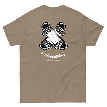 Skateboarding Crossed Skateboards Men's classic tee