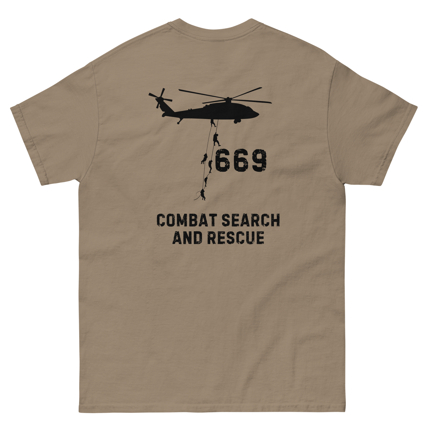 669 Combat Search and rescue Men's classic tee