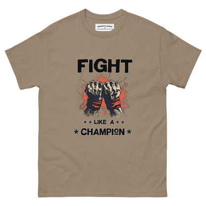 fight like a champion Men's classic tee