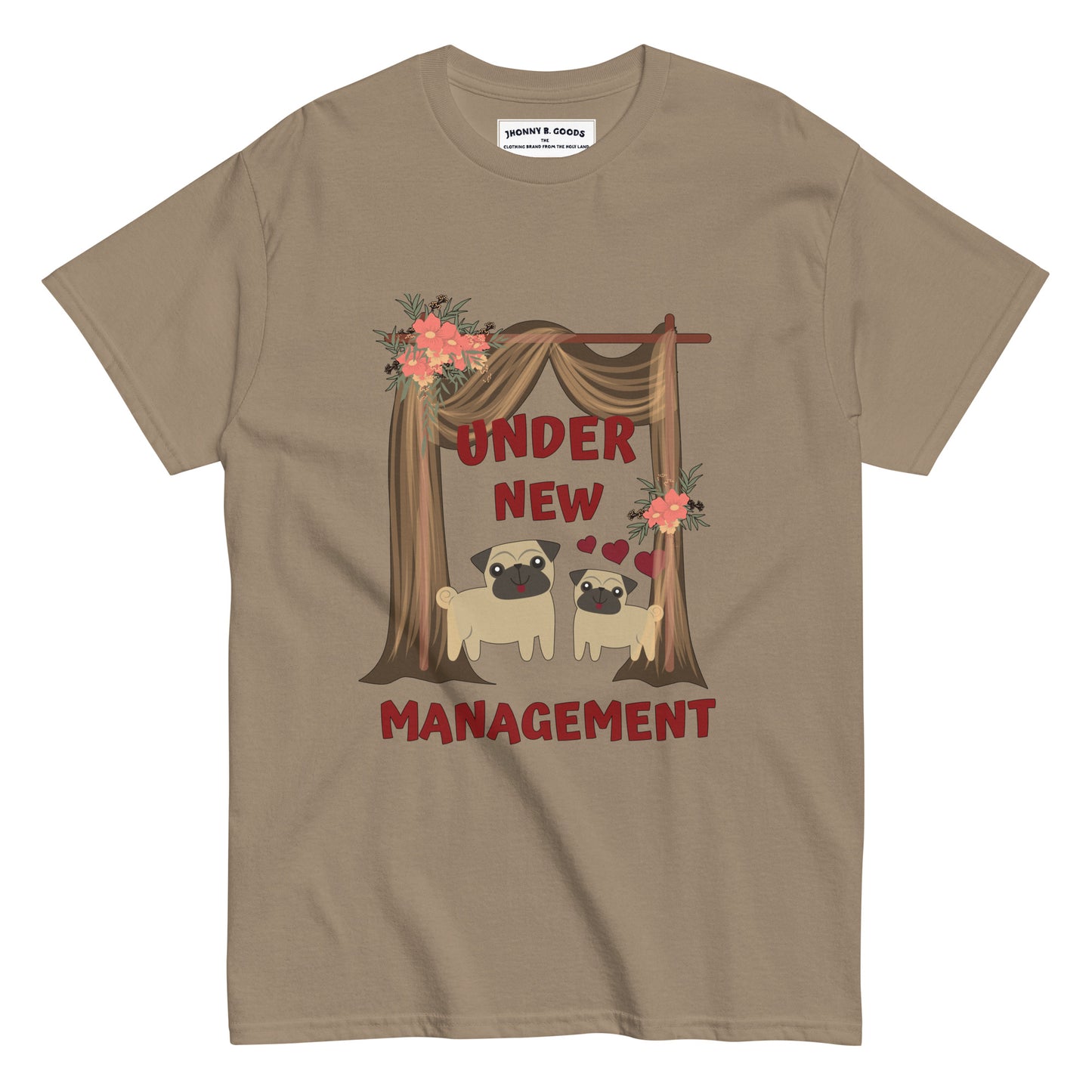 Under New Management Dog Men's classic tee