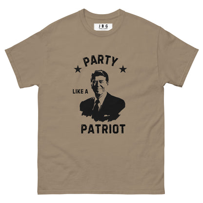 Party Like A Patriot Men's classic tee