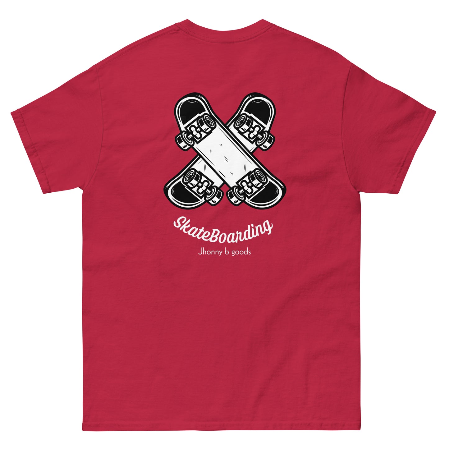 Skateboarding Crossed Skateboards Men's classic tee