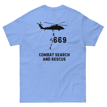 669 Combat Search and rescue Men's classic tee