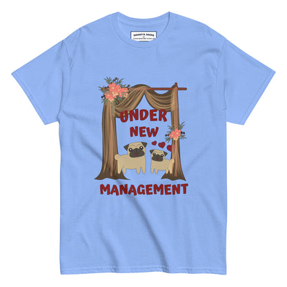 Under New Management Dog Men's classic tee