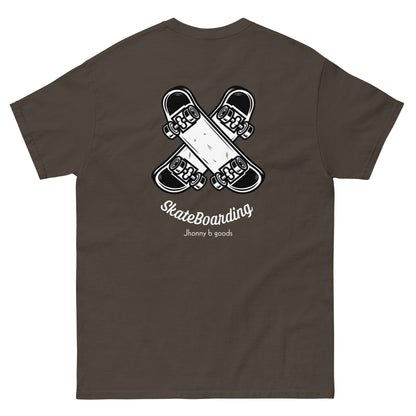 Skateboarding Crossed Skateboards Men's classic tee