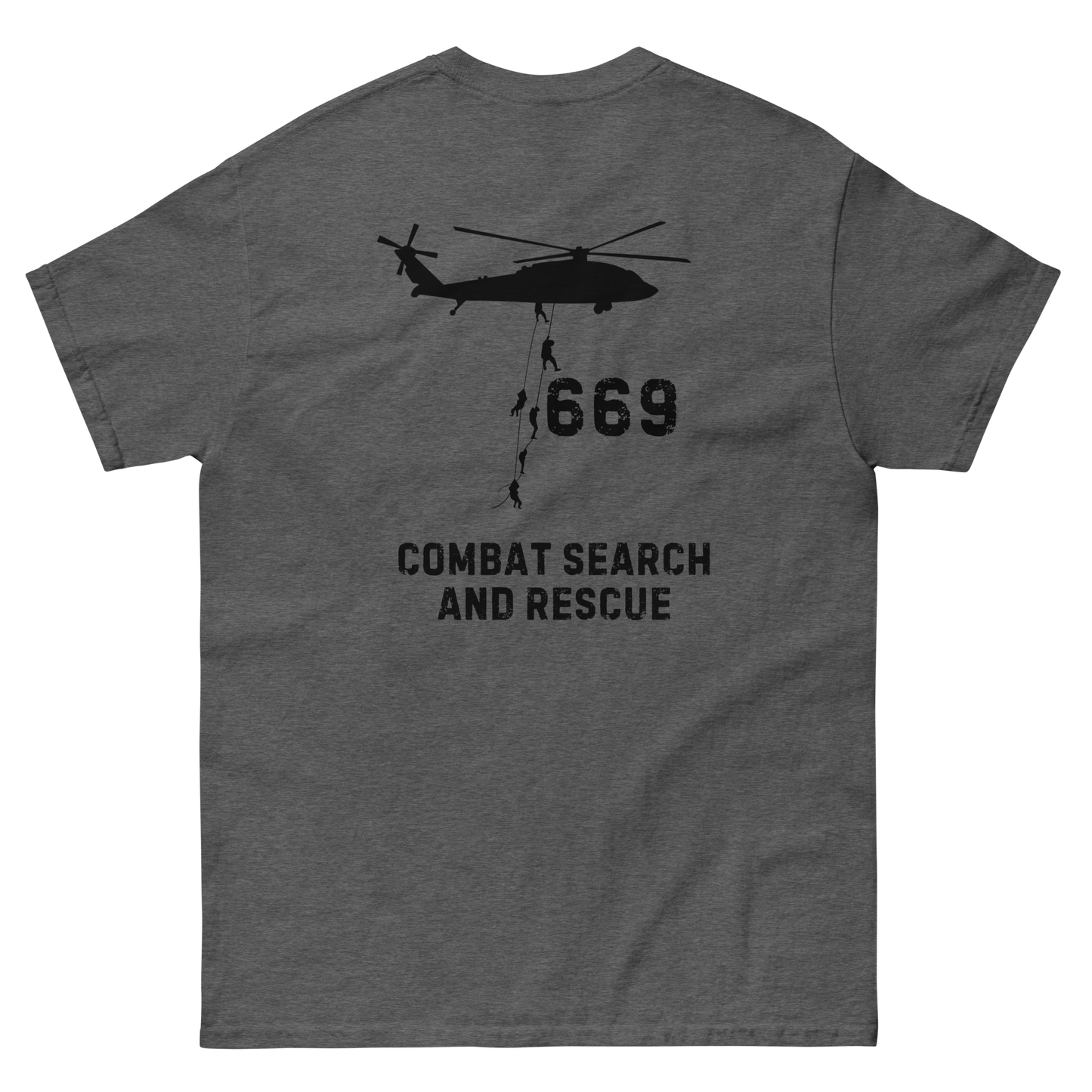 669 Combat Search and rescue Men's classic tee