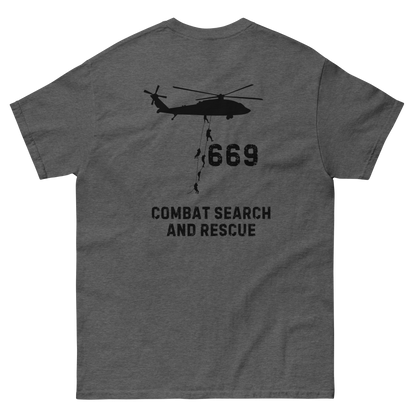 669 Combat Search and rescue Men's classic tee