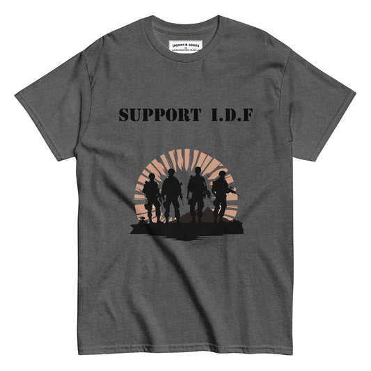 Support IDF Men's classic tee