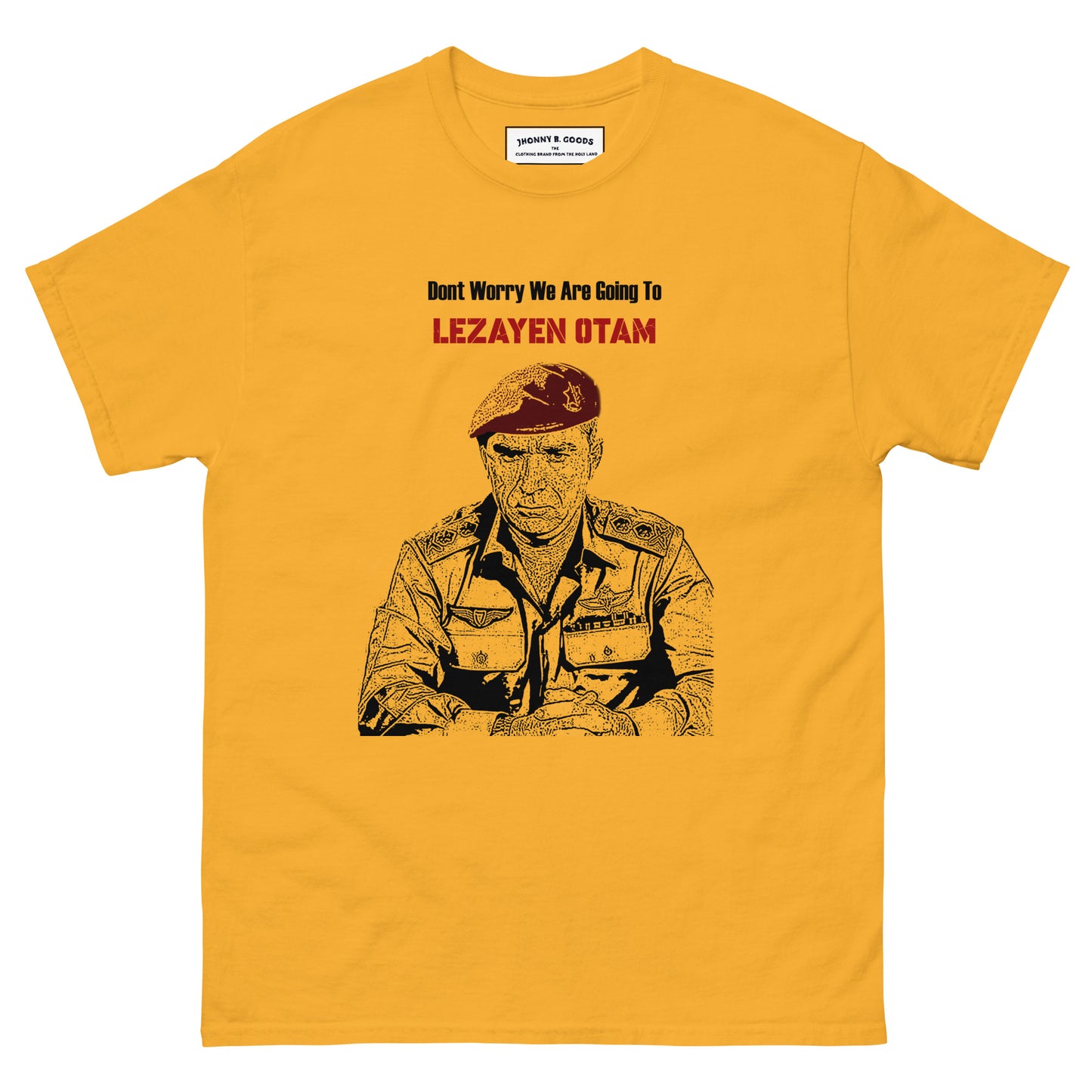 Raful idf army general army tee