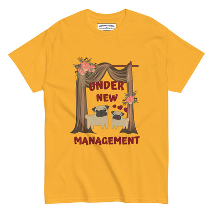 Under New Management Dog Men's classic tee