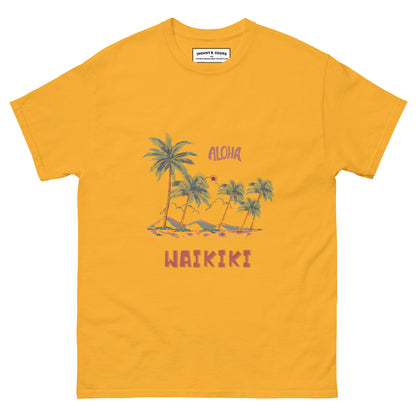 Aloha Waikiki Men's classic tee