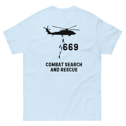 669 Combat Search and rescue Men's classic tee