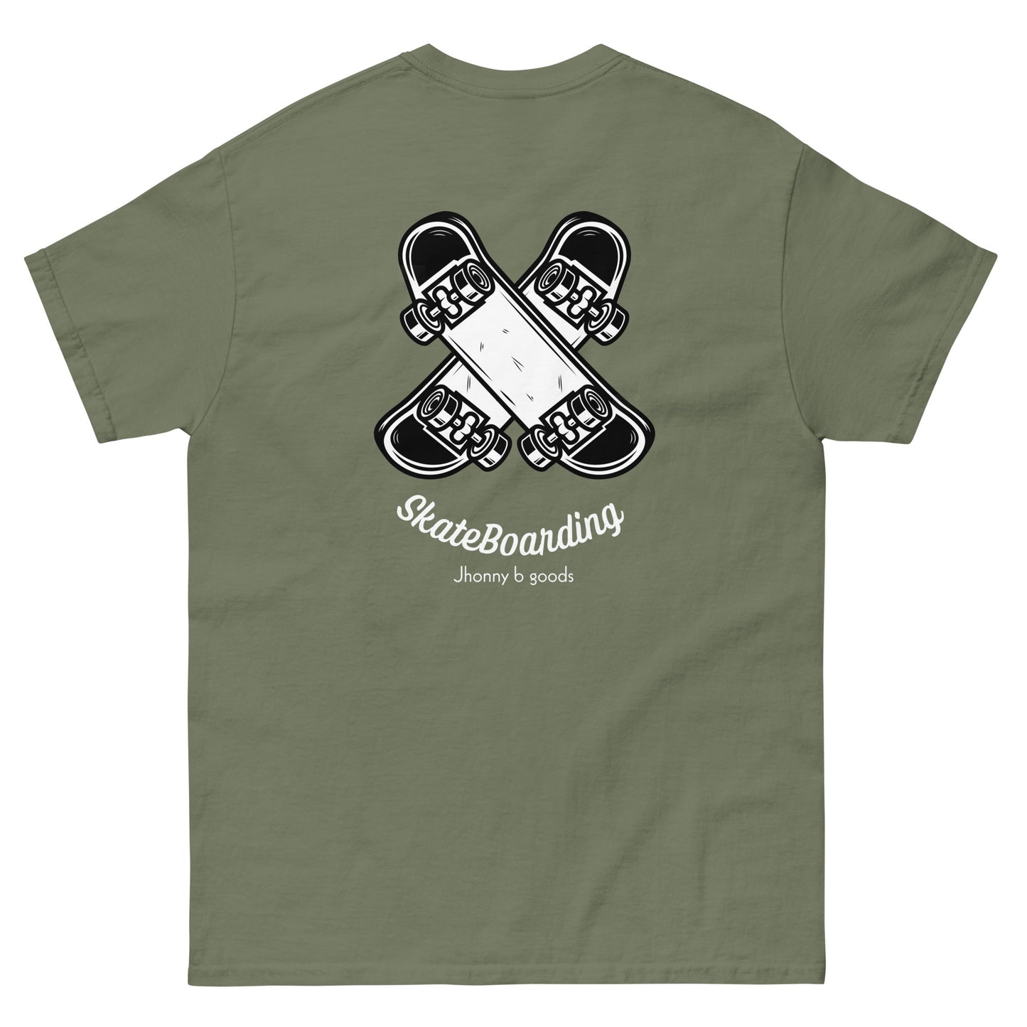 Skateboarding Crossed Skateboards Men's classic tee