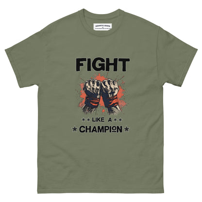 fight like a champion Men's classic tee