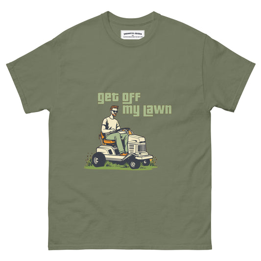 Get off my lawn Men's classic tee