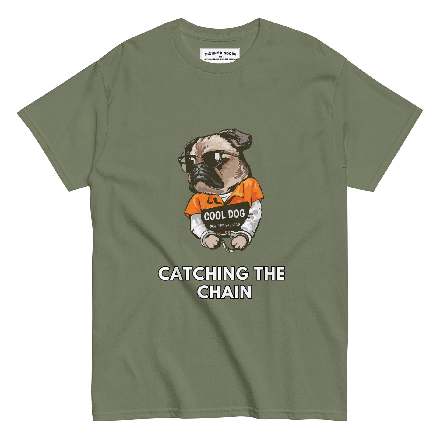 Catchin the Chain Dogs Men's classic tee