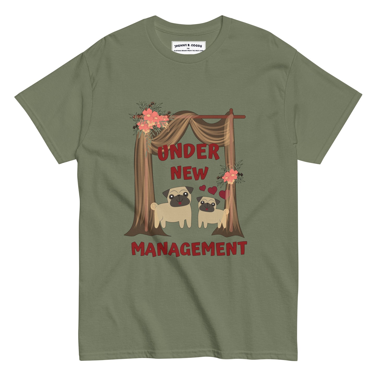 Under New Management Dog Men's classic tee