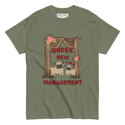 Under New Management Dog Men's classic tee