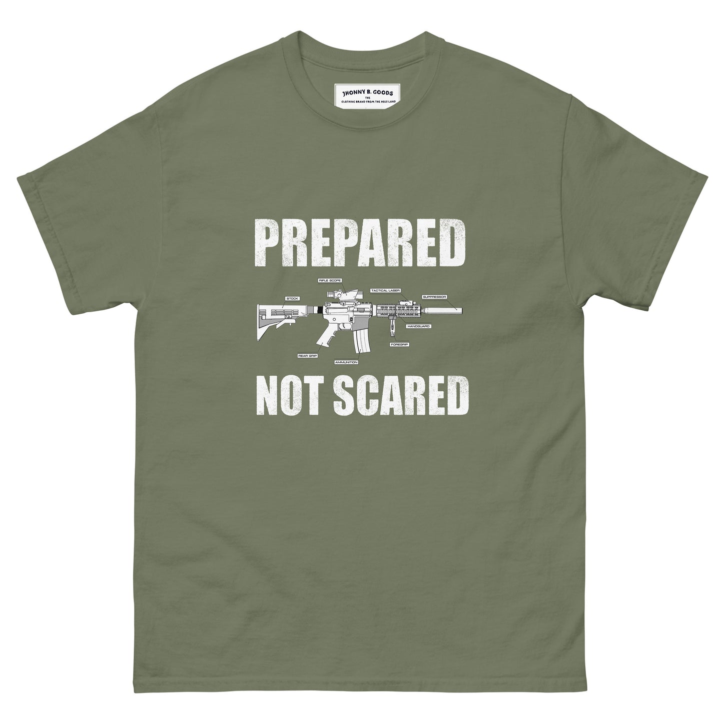 Prepared  Not Scared Men's classic tee