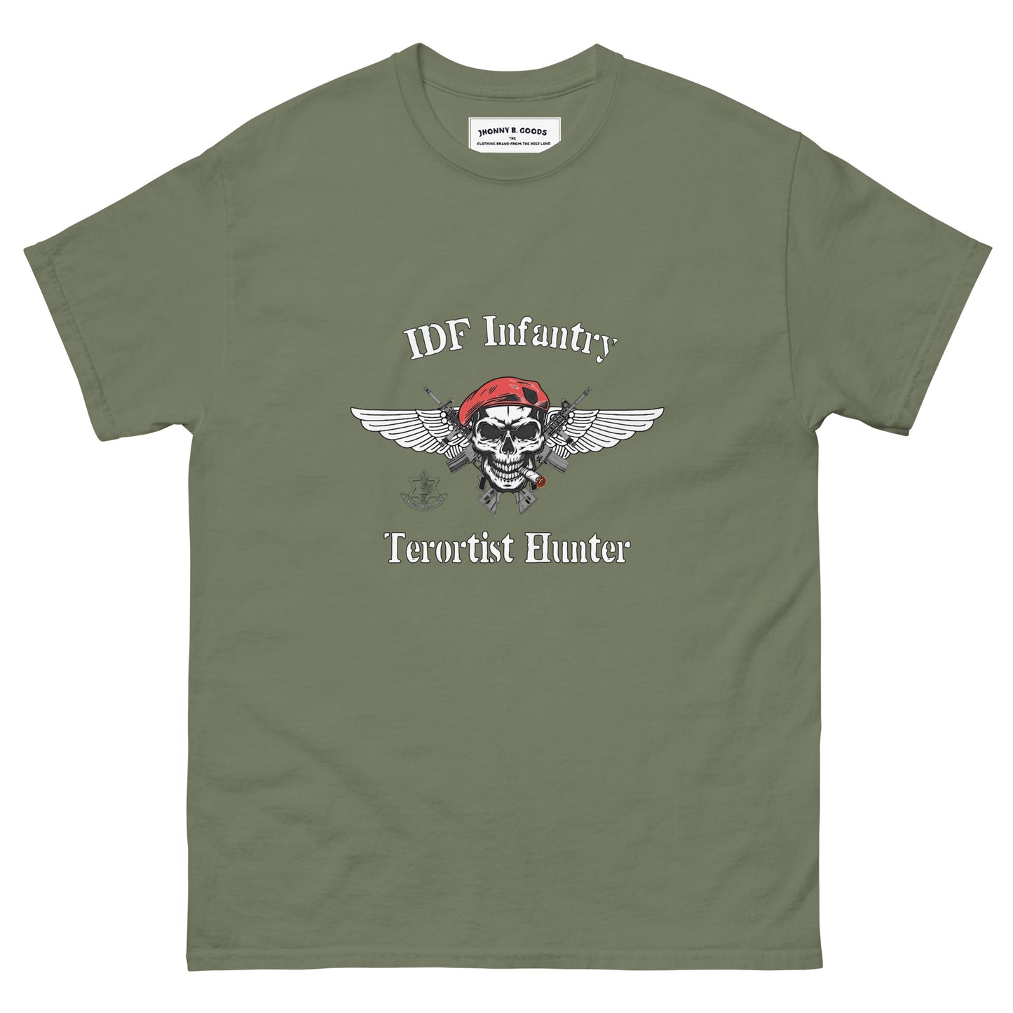 IDF Terror Hunter Special Forces Men's classic tee