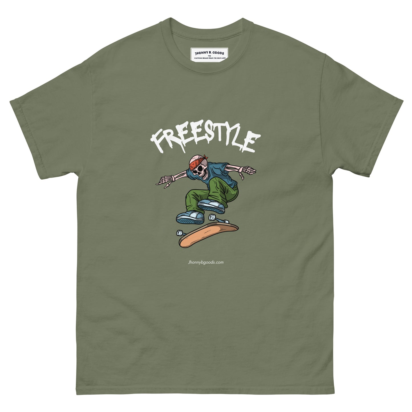 Freestyle Skateboarding Men's classic tee