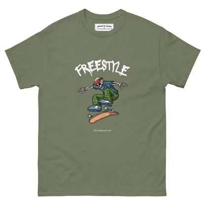 Freestyle Skateboarding Men's classic tee