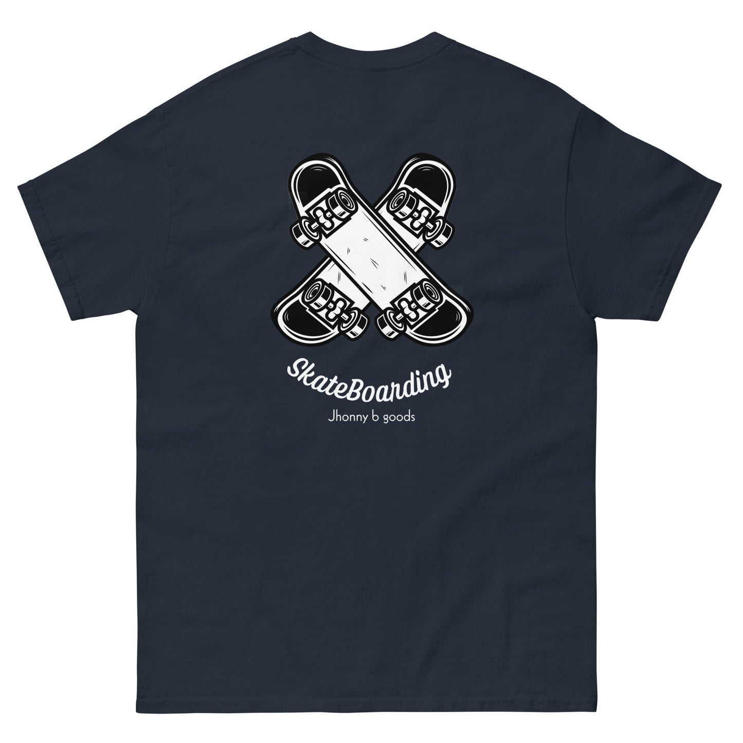 Skateboarding Crossed Skateboards Men's classic tee