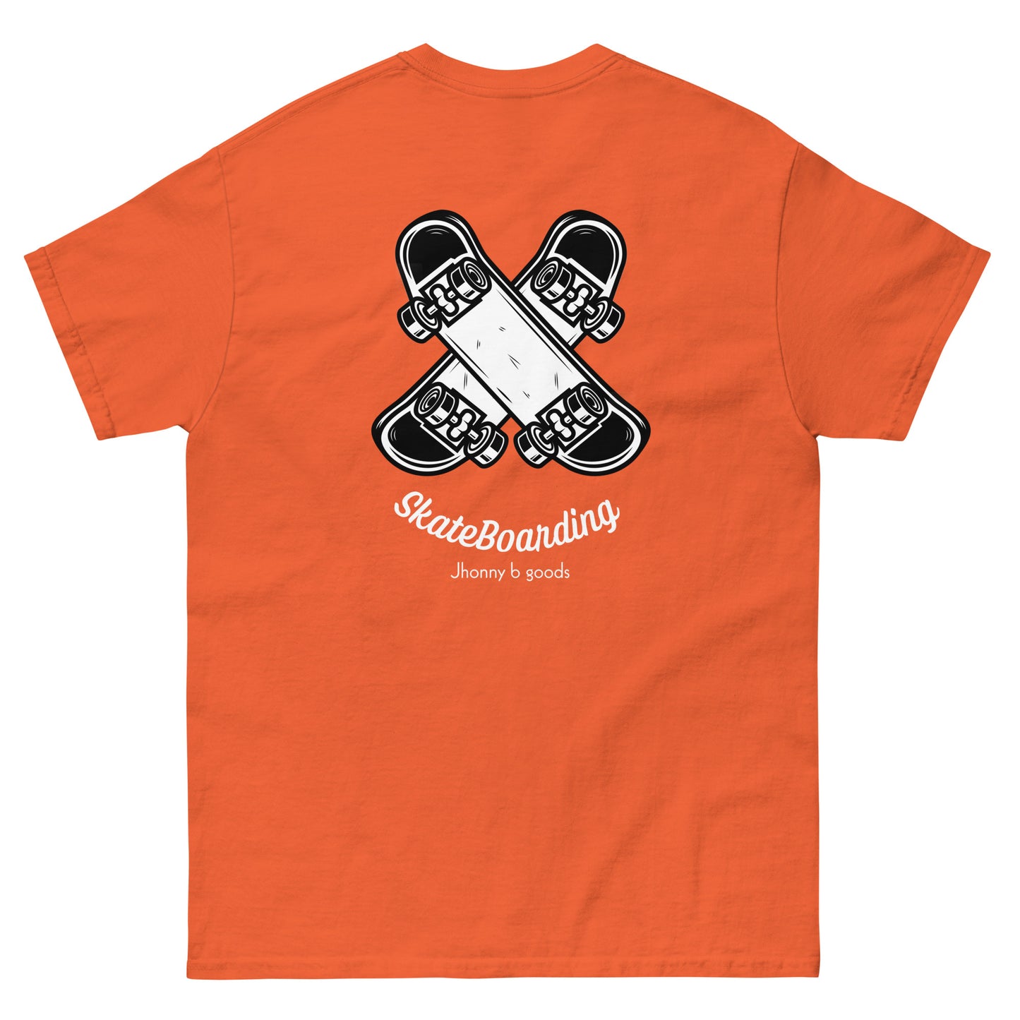 Skateboarding Crossed Skateboards Men's classic tee